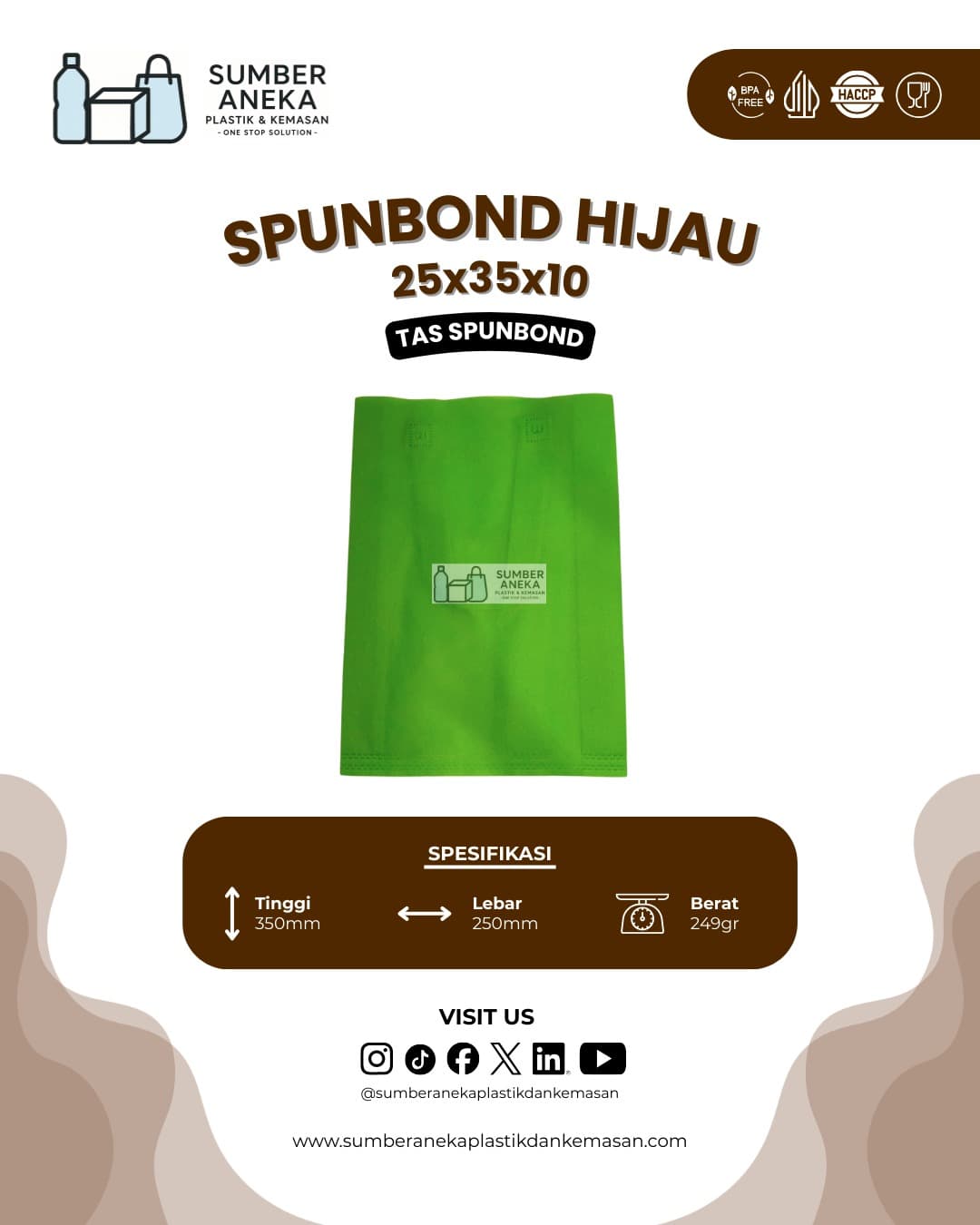 SPUNDBOUND HIJAU
