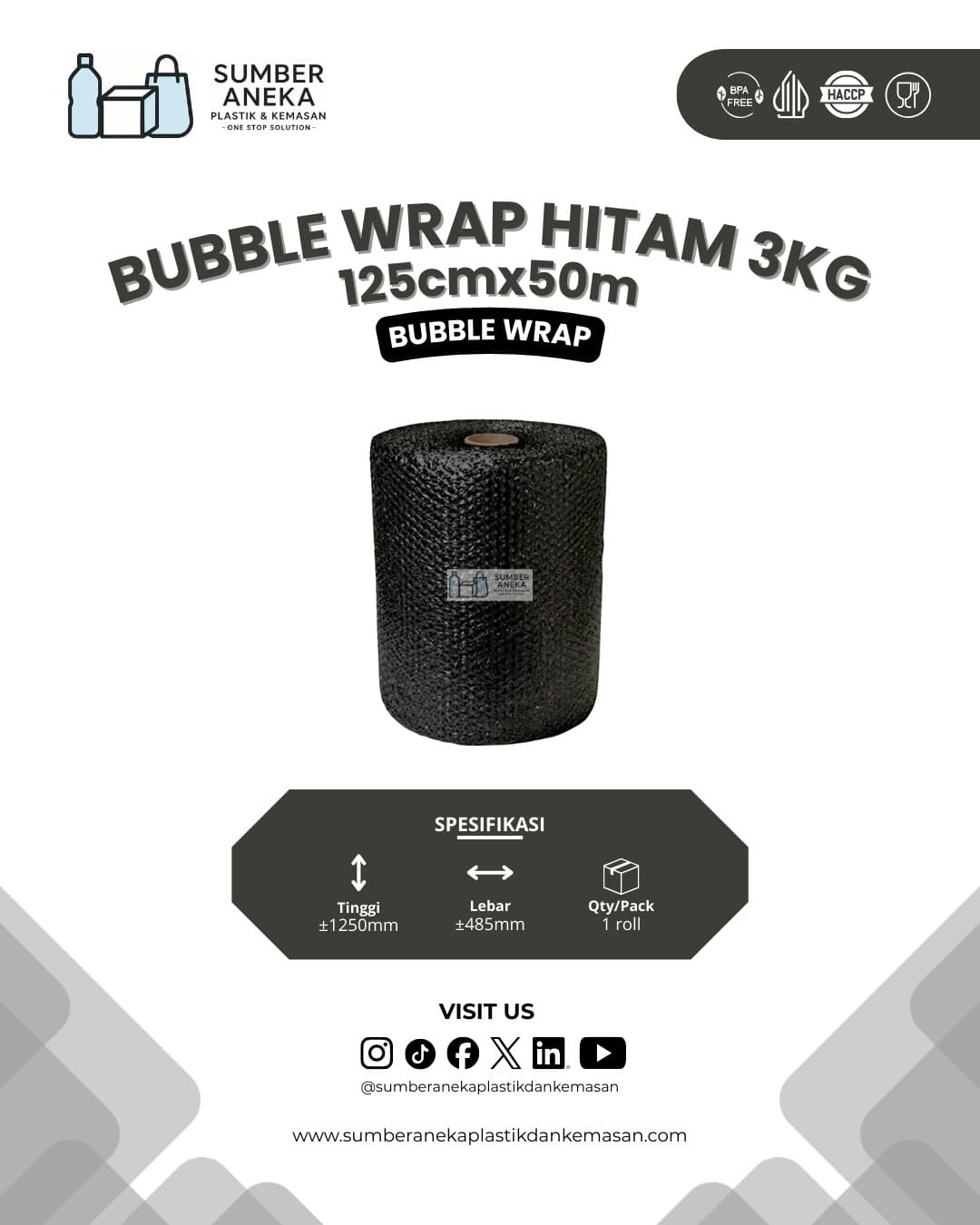BUBBLE WRAP 3KG
