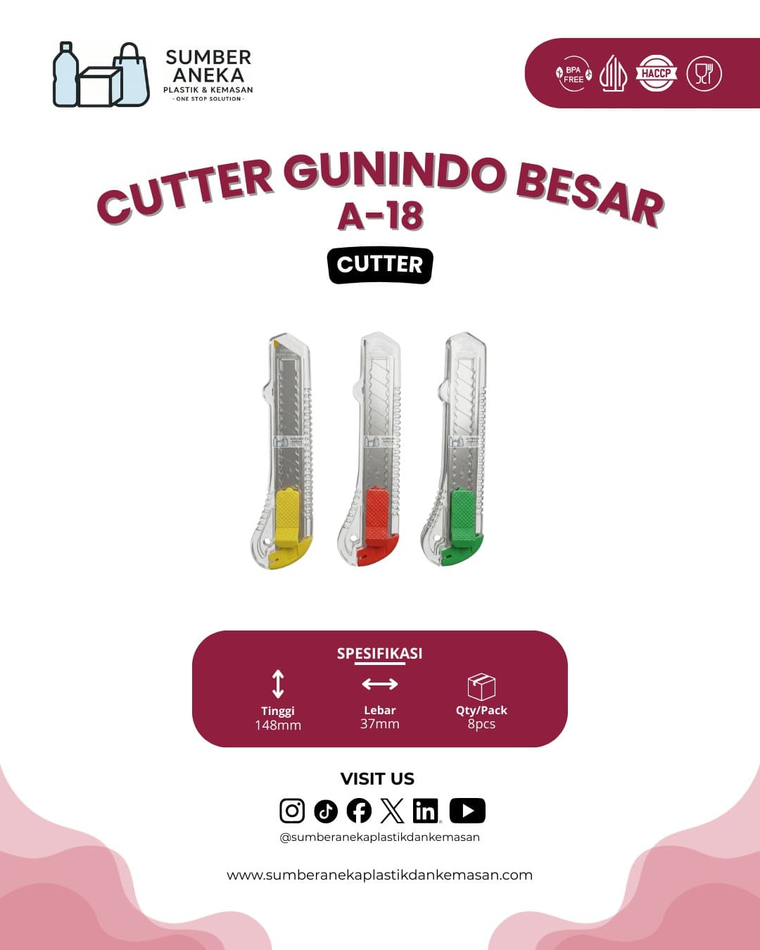 CUTTER GUNINDO BESAR