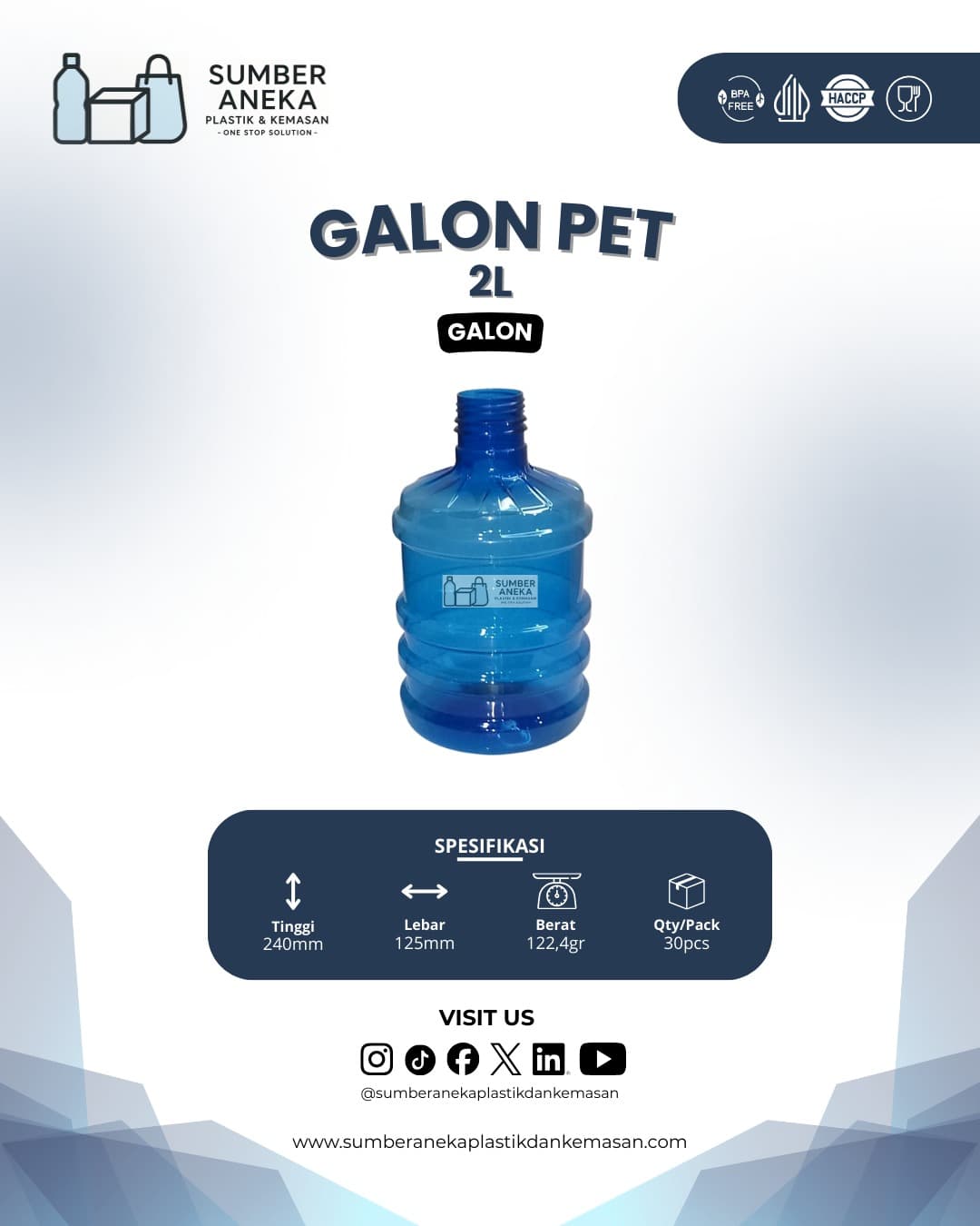 GALON PET 2L