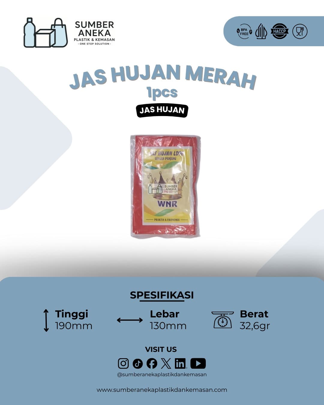 JAS HUJAN MERAH