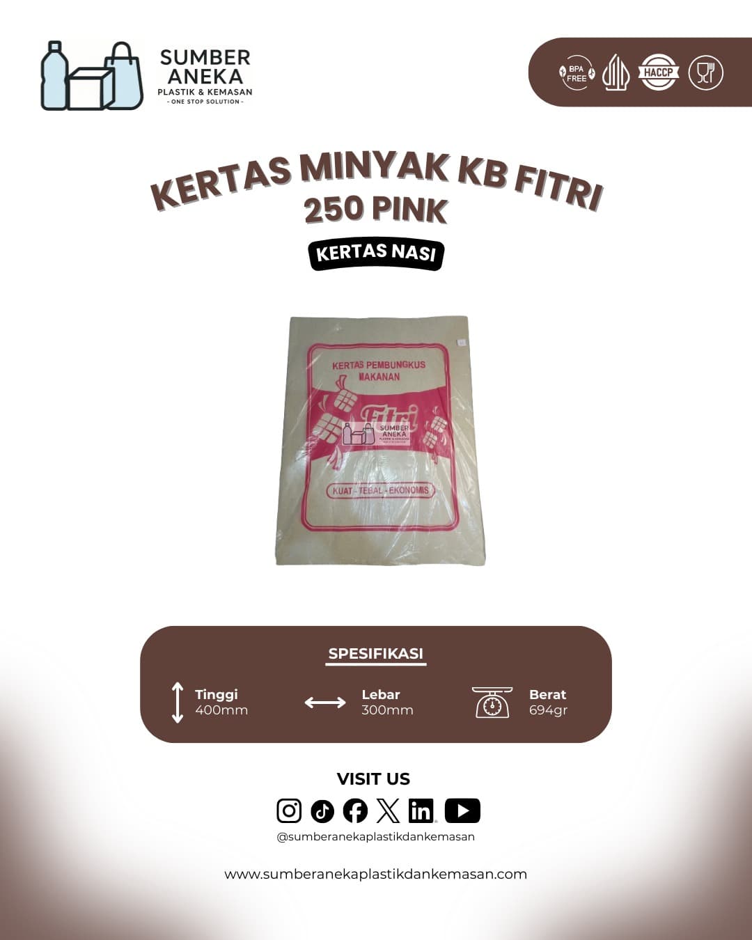 KERTAS MINYAK KB FITRI