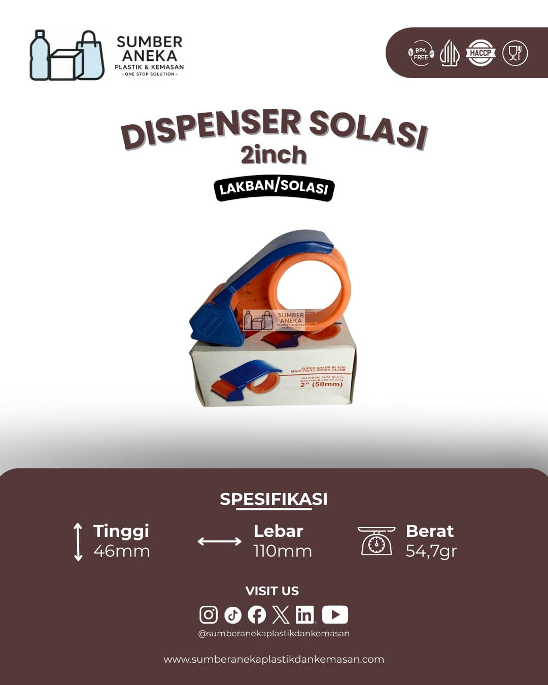 DISPENSER SOLASI