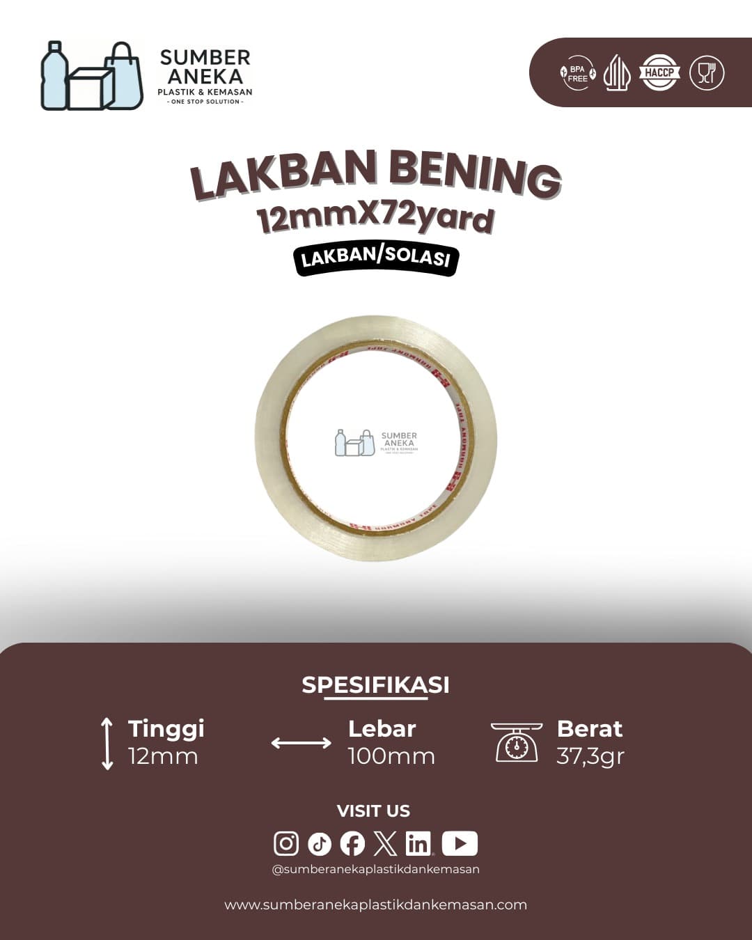 LAKBAN BENING 12X72