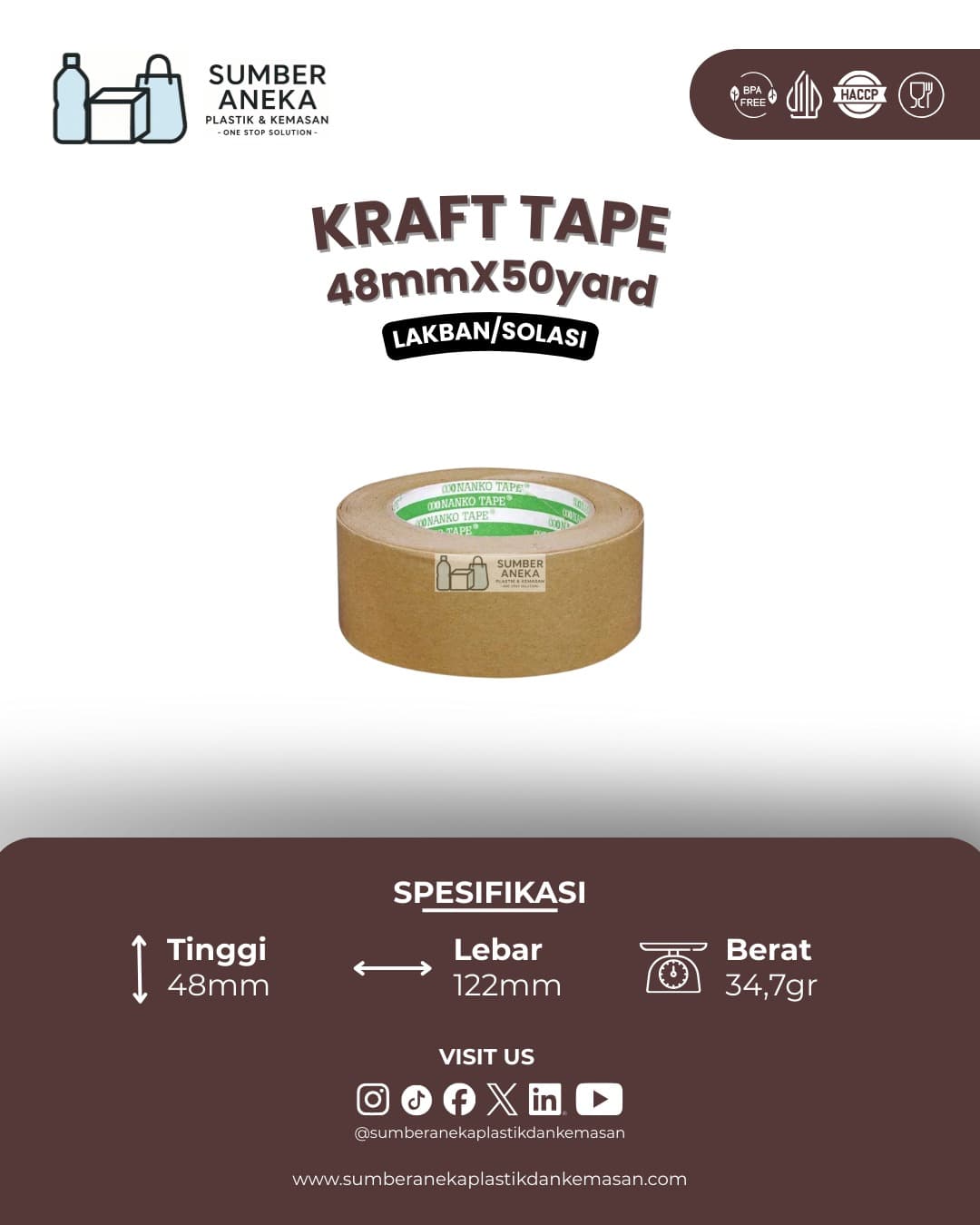LAKBAN KRAFT TAPE