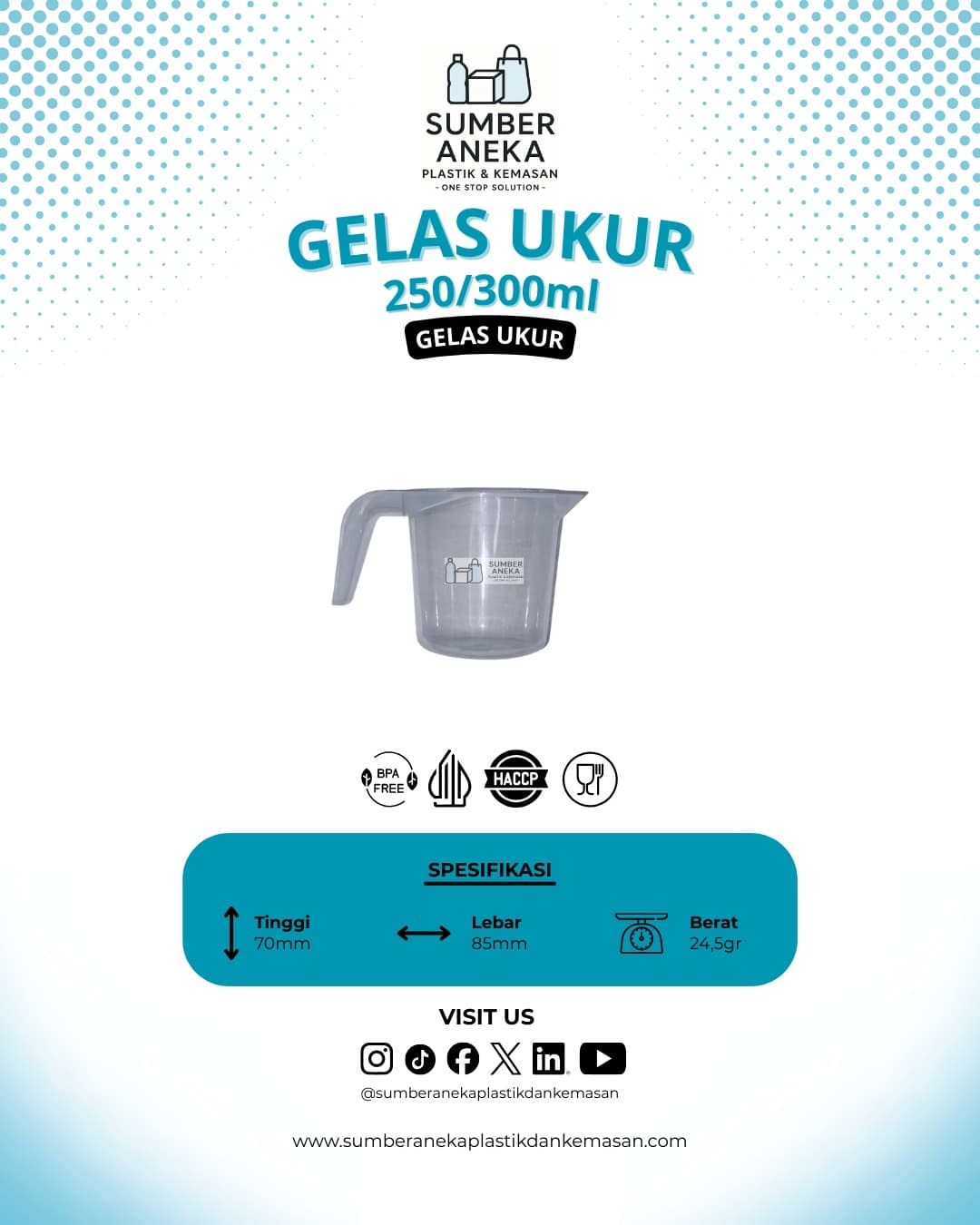 GELAS UKUR 250