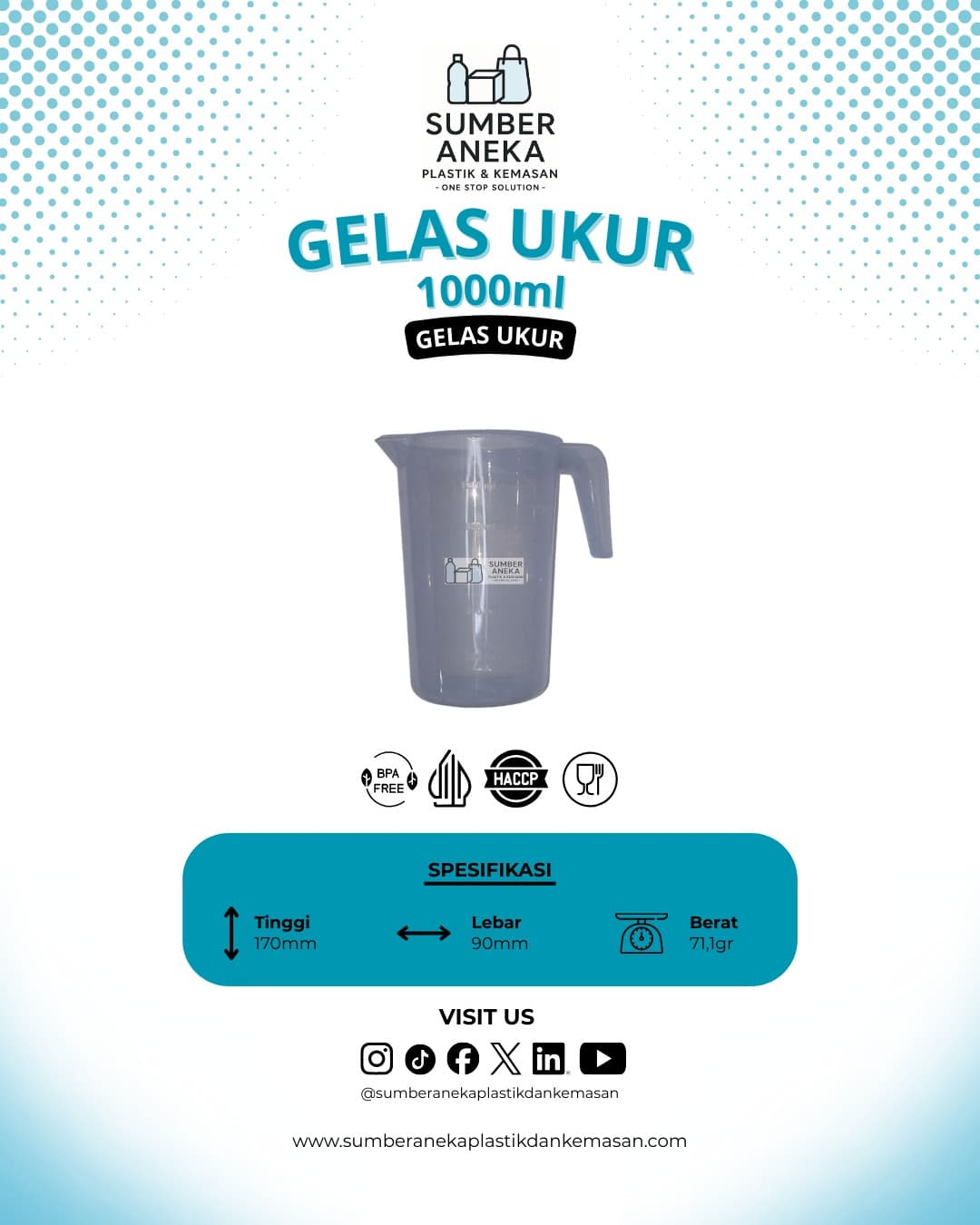 GELAS UKUR 1000