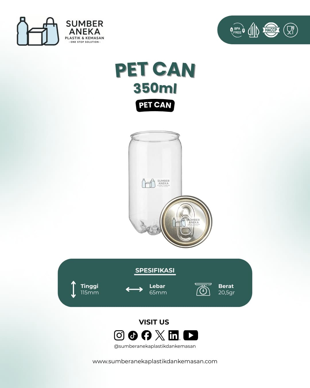 PET CAN 350ML