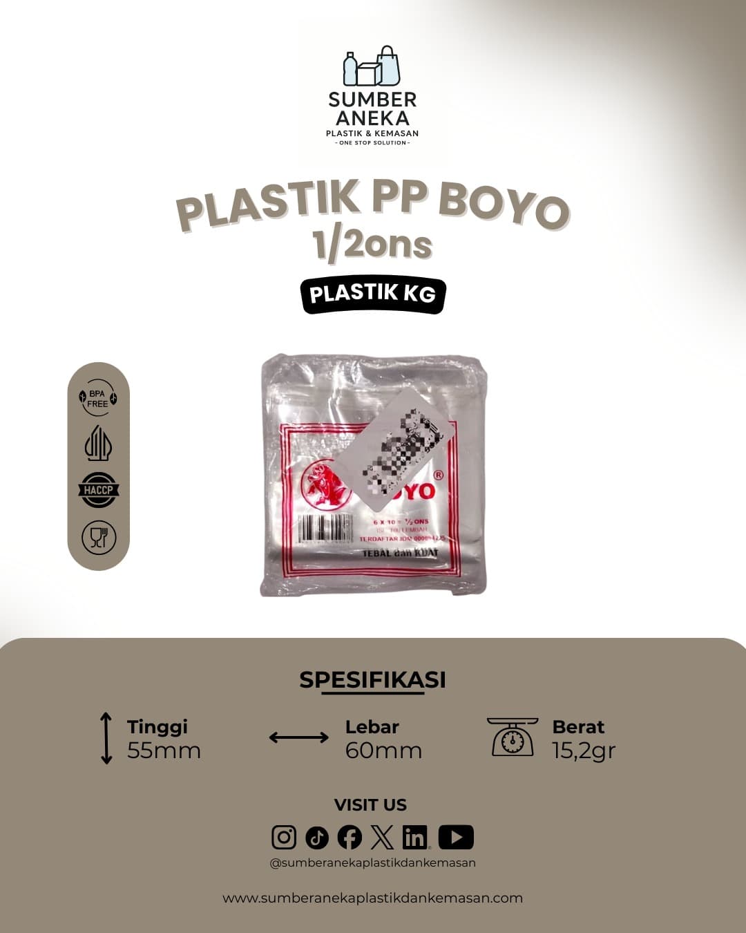 PLASTIK BOYO 1.5ON