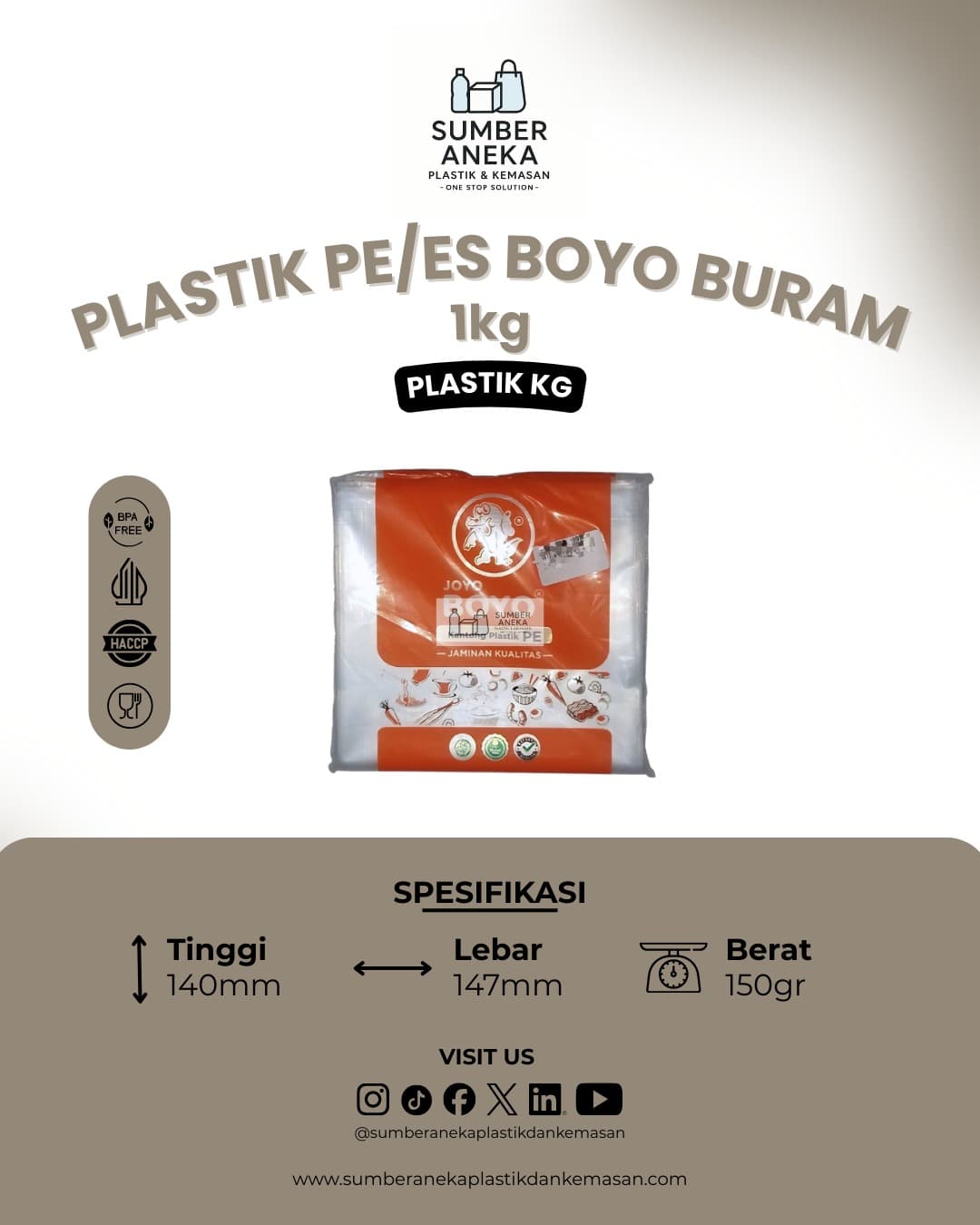 PLASTIK BOYO BURAM 1KG