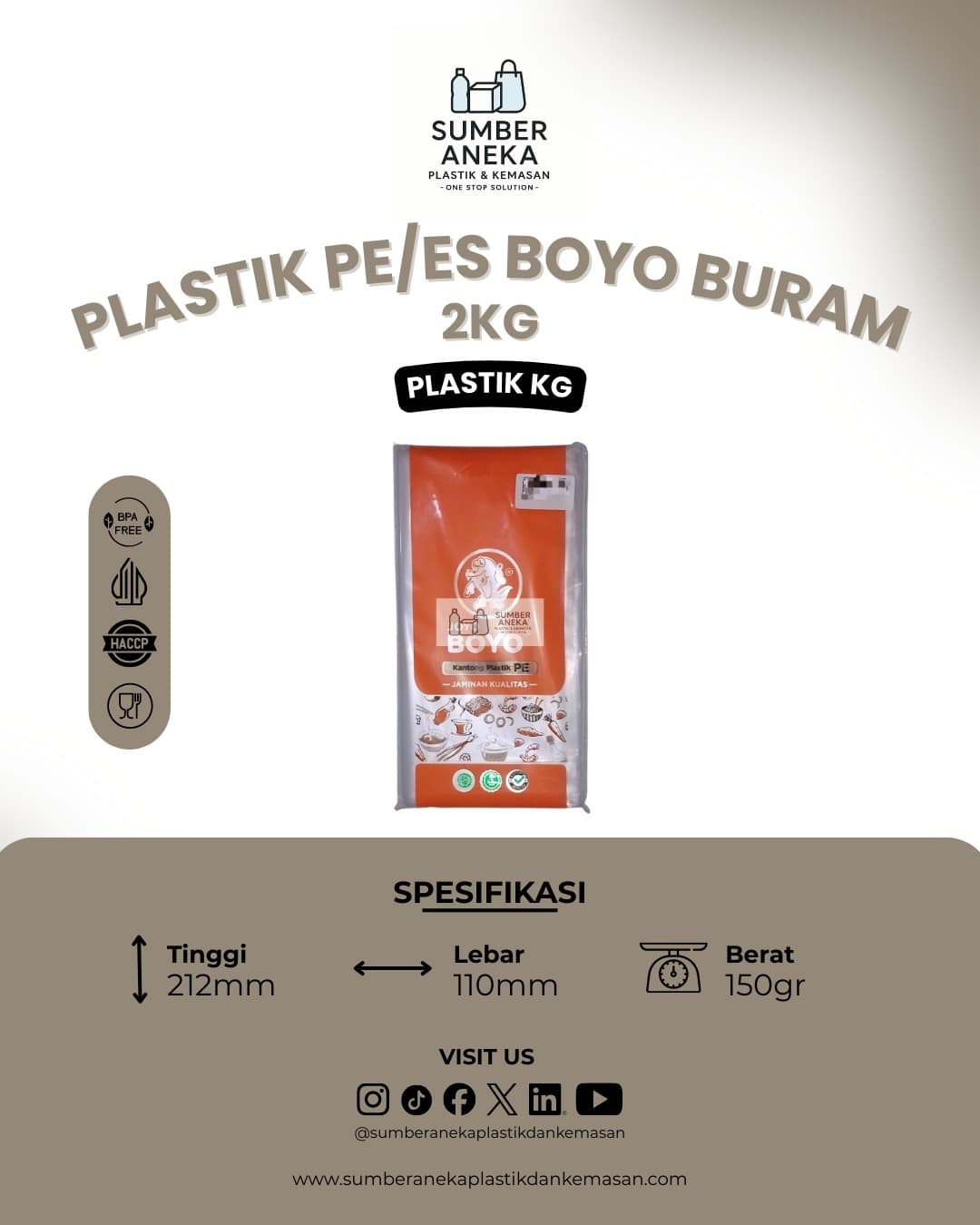 PLASTIK BOYO BURAM 2KG