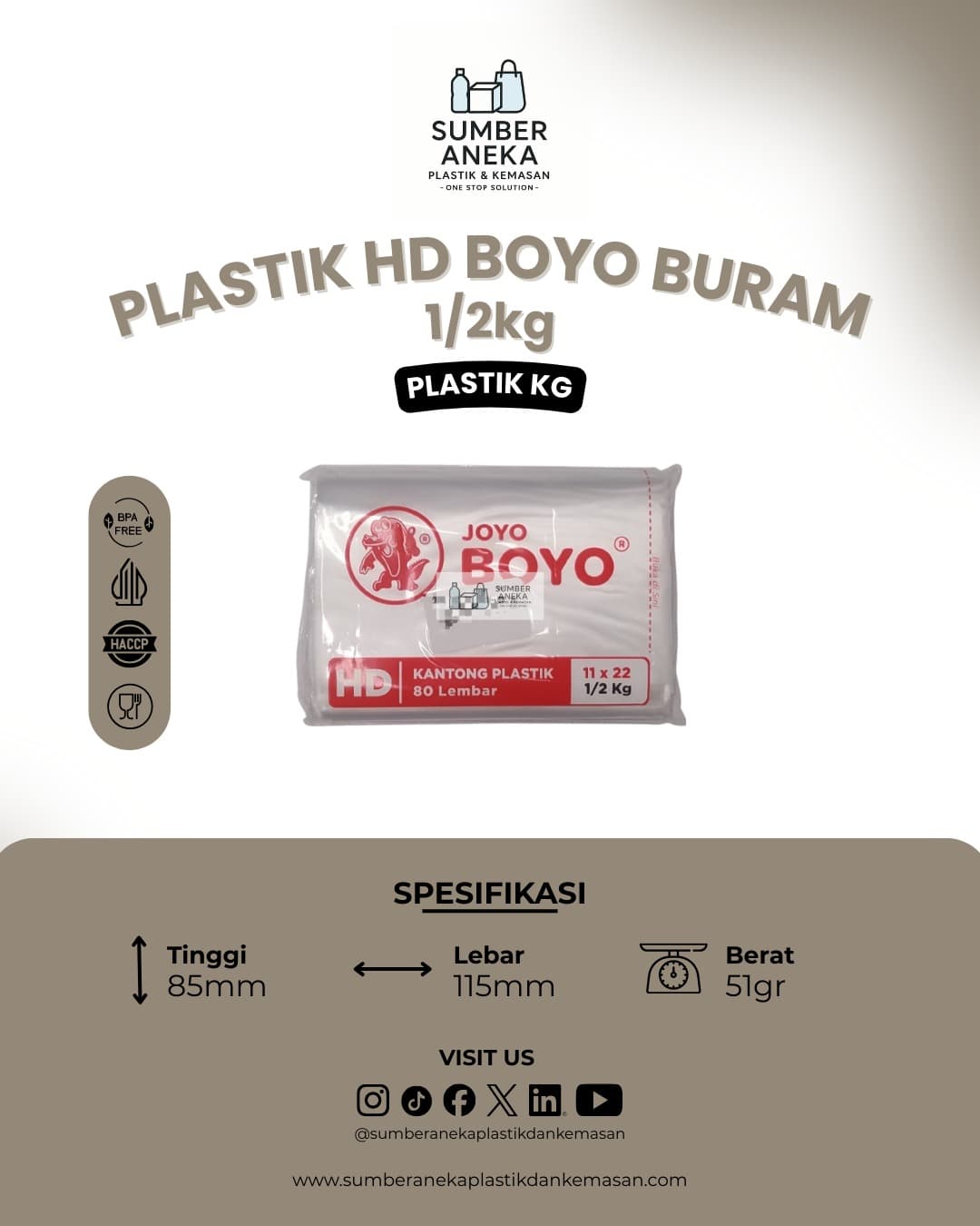 PLASTIK BOYO BURAM1.2KG