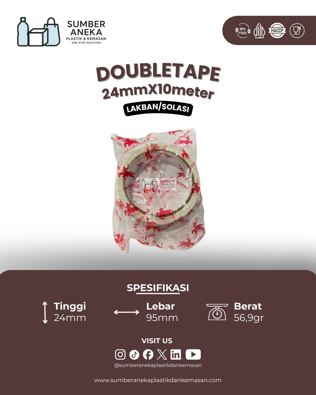 LAKBAN DOUBLE TAP 24X10