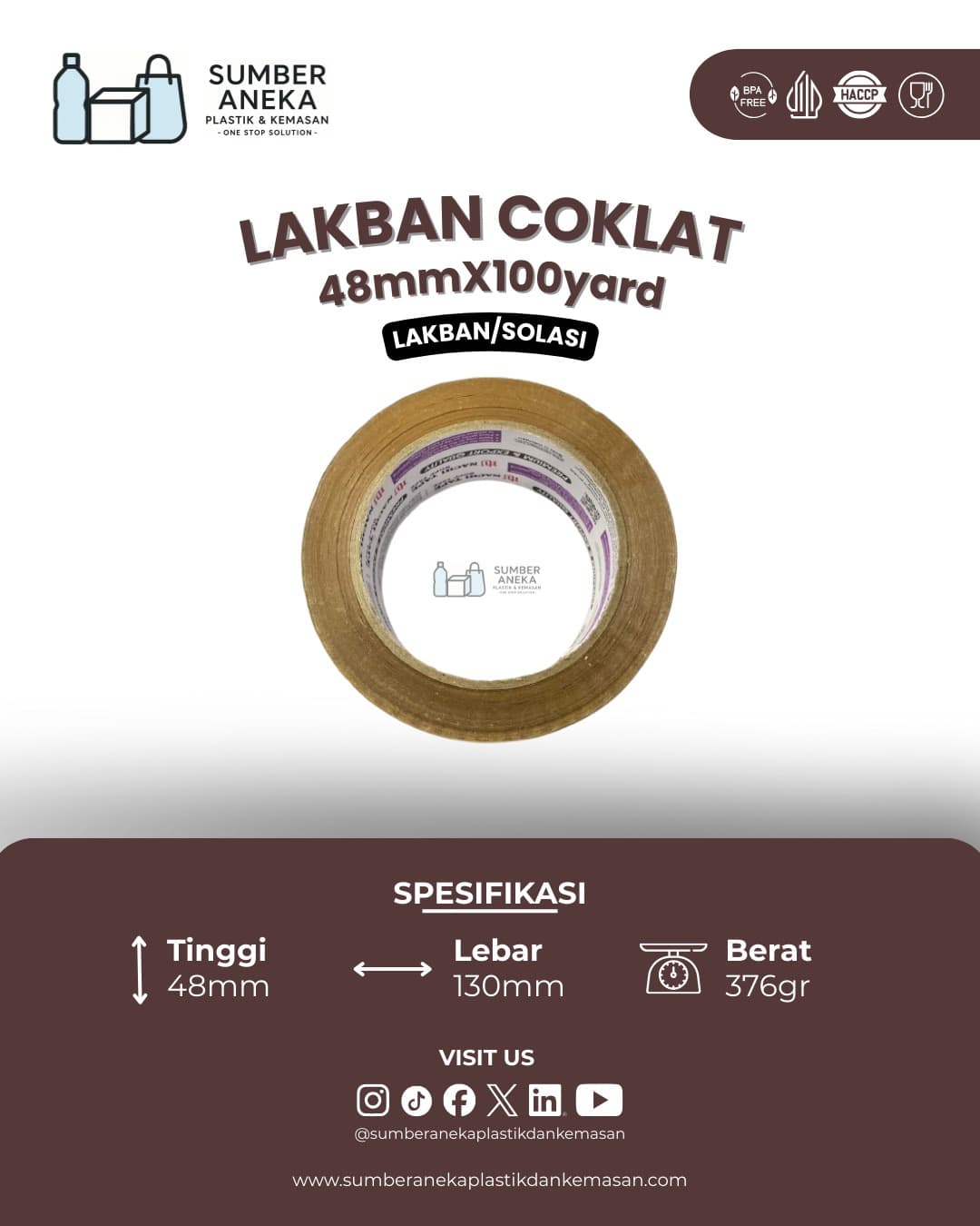 LAKBAN COKLAT 48