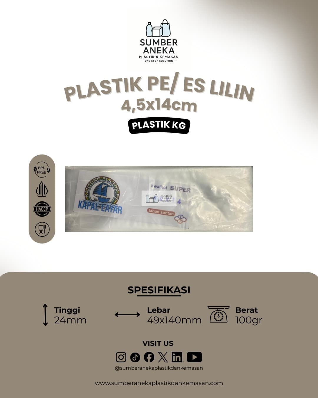 PLASTIK ES LILIN 4.5X14
