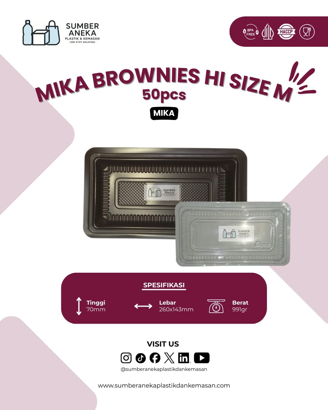 MIKA BROWNIES HI SIZE M