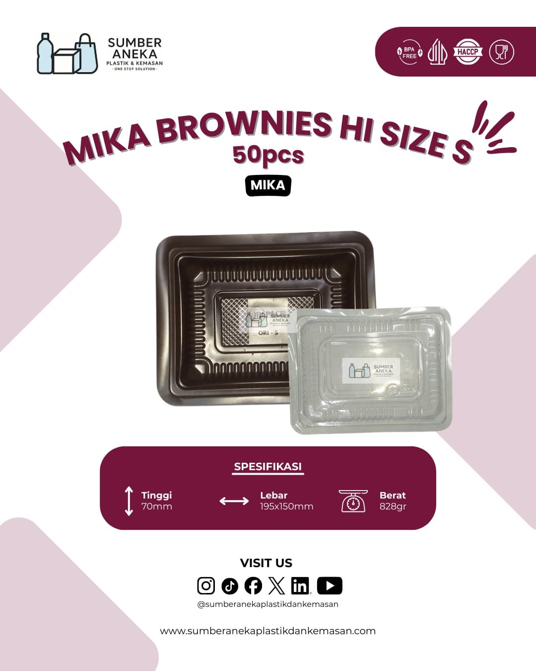 MIKA BROWNIES HI SIZE S