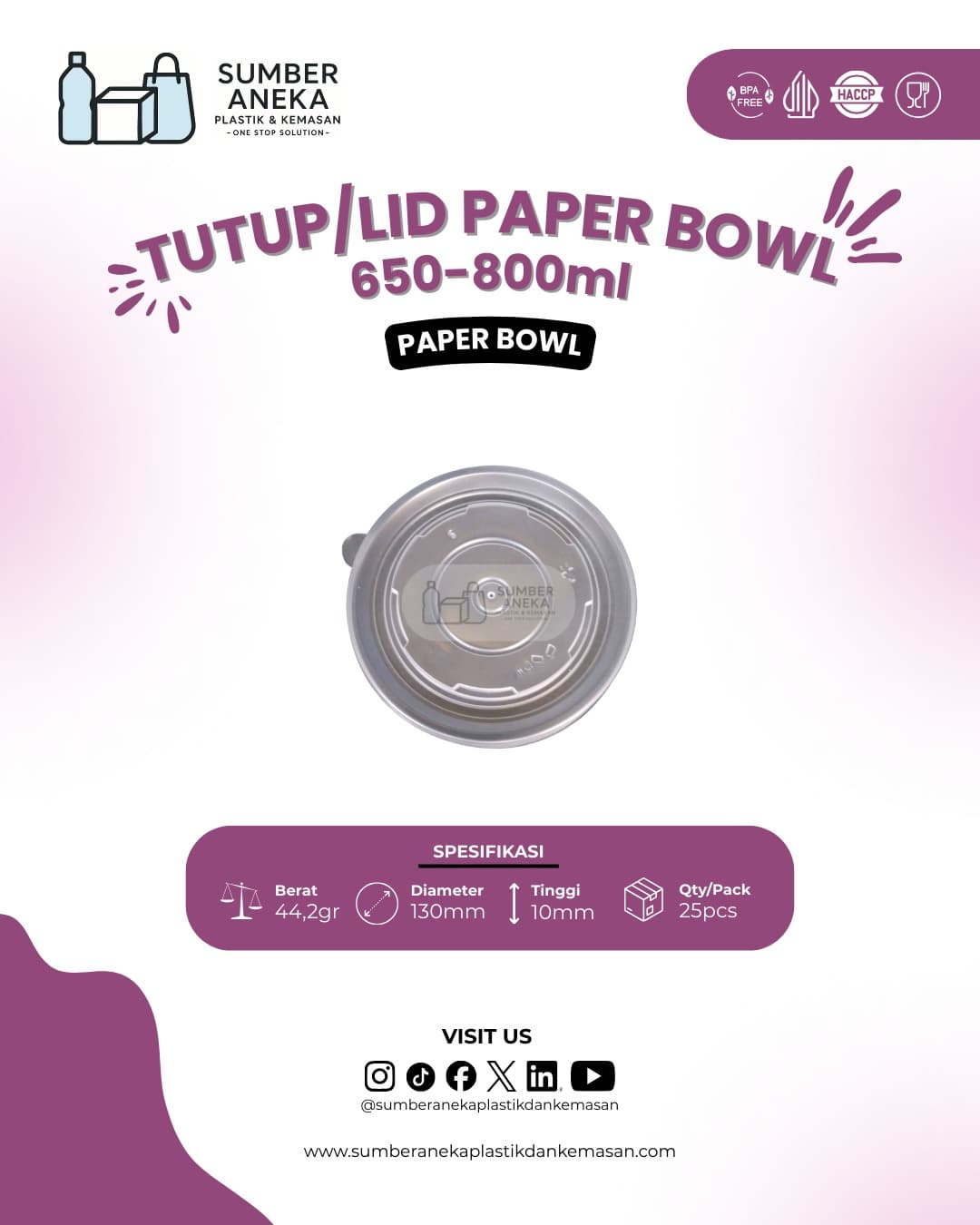 TUTU PAPERBOWL 650ML