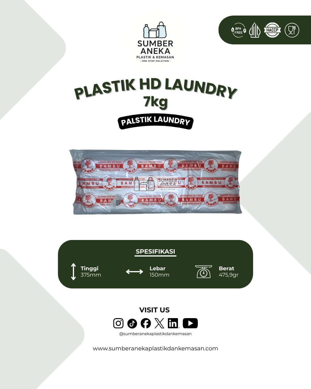 PLASTIK HD LAUNDRY 7KG