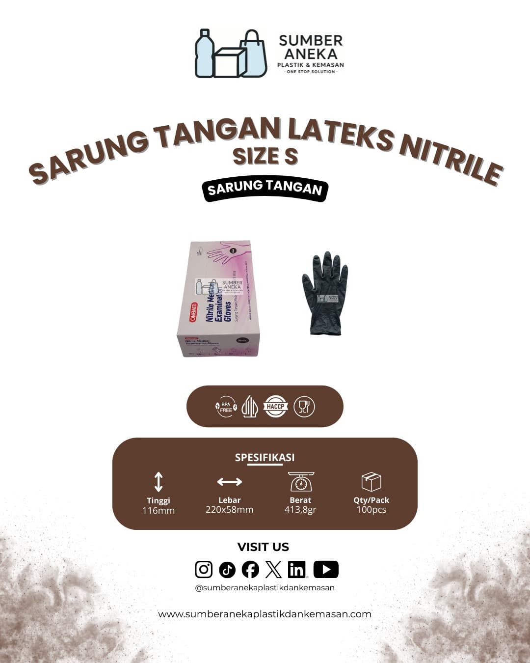 SARUNG TANGAN LATEKS S