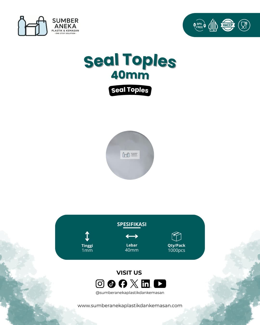 SEAL TOPLES 40MM