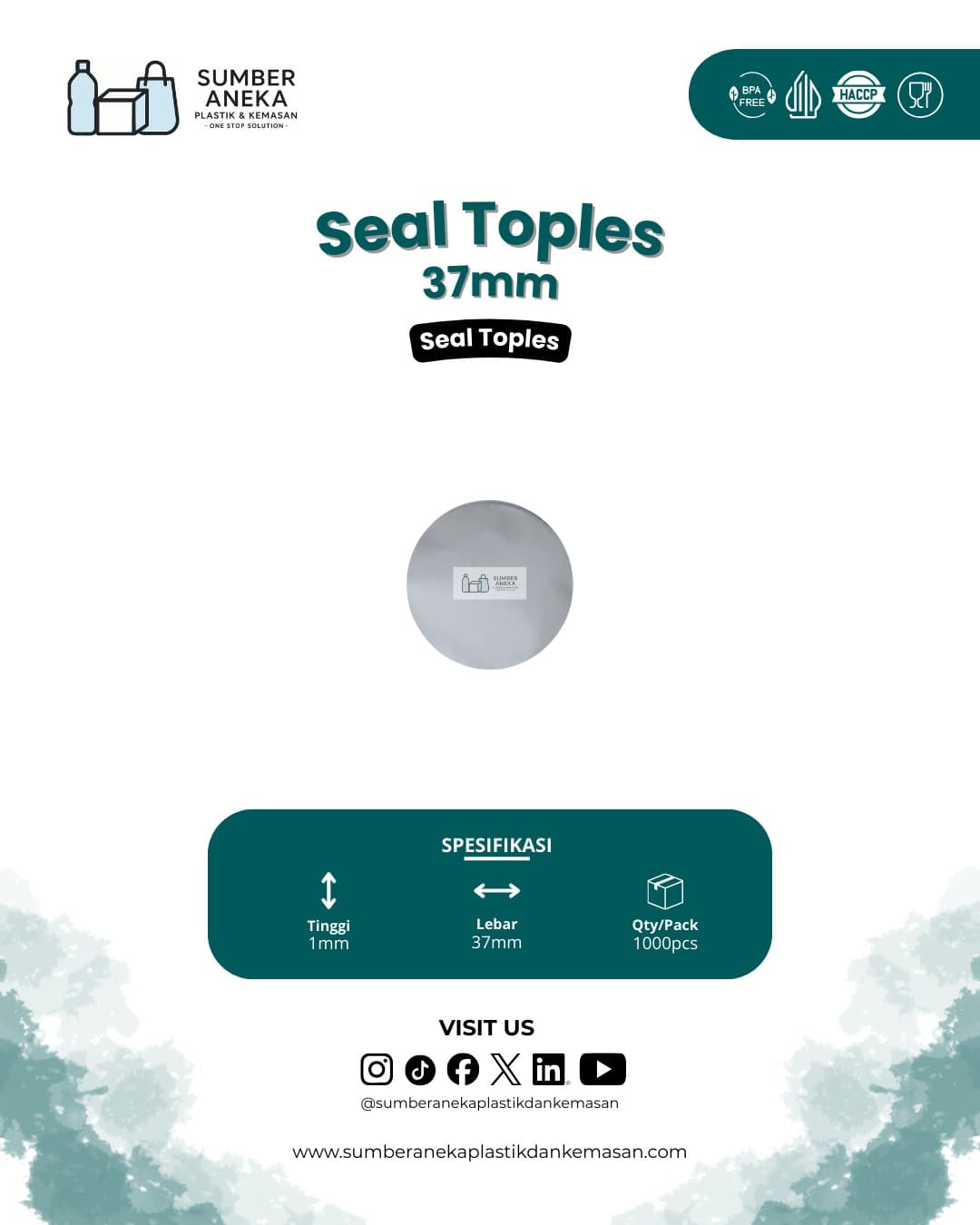 SEAL TOPLES 37MM