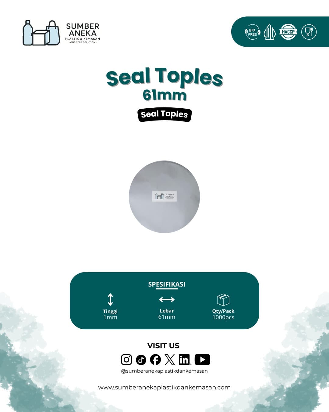 SEAL TOPLES 61MM