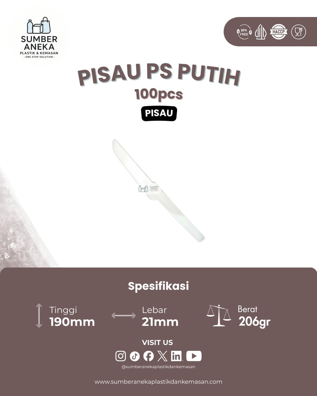 PISAU PS PUTIH