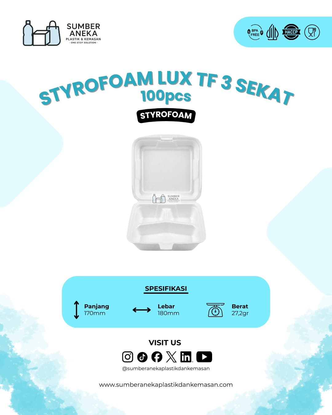 STYROFOAM LUX TF 3 SEKAT