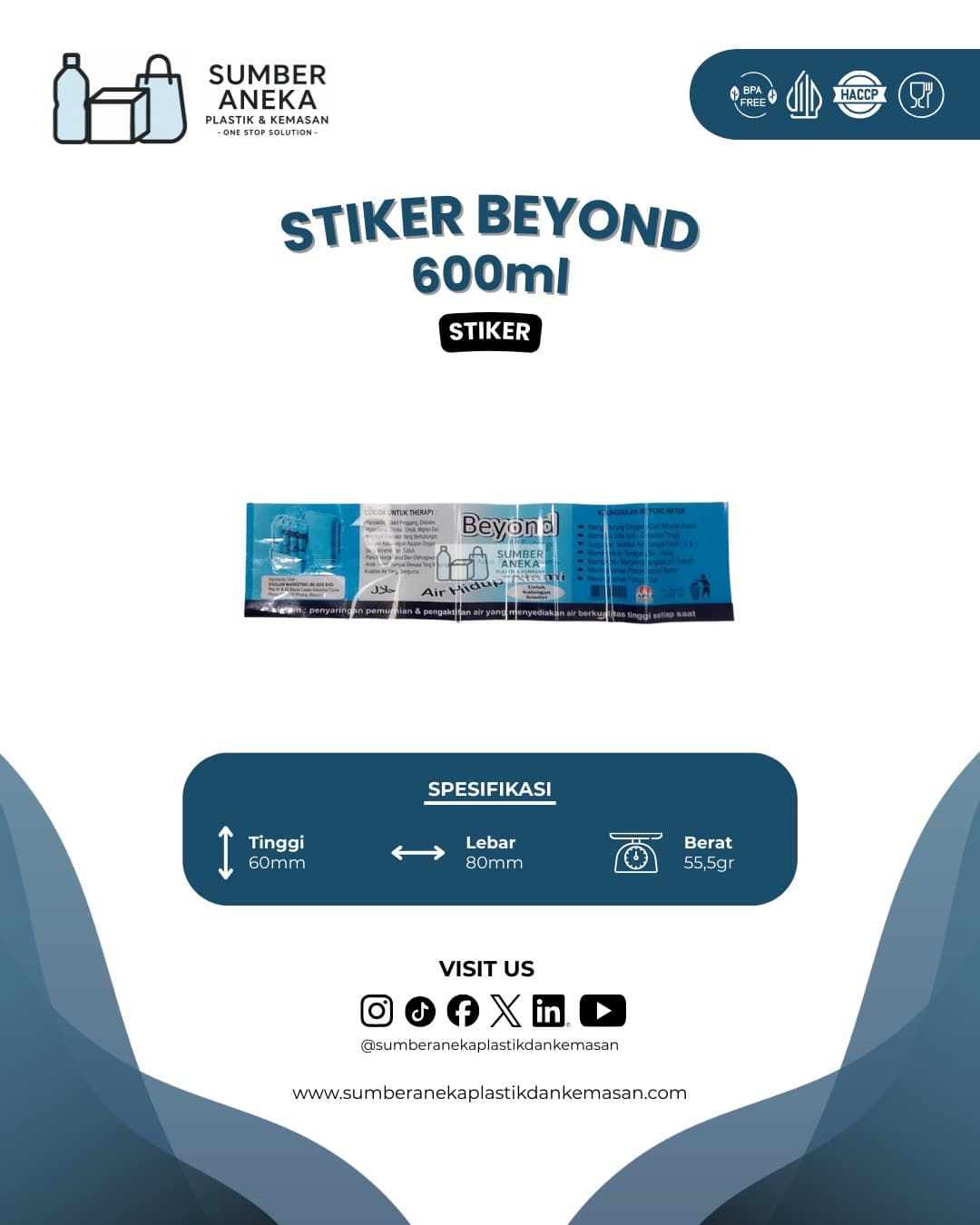 STIKER BEYOND 600