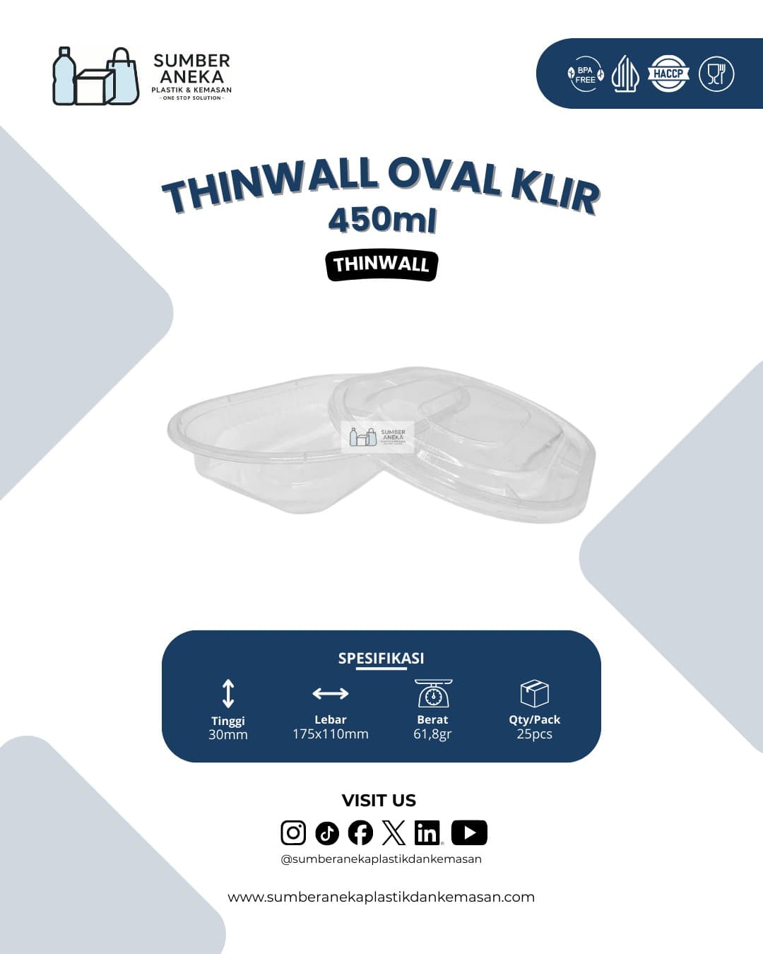 THINWALL OVAL UKUR 450
