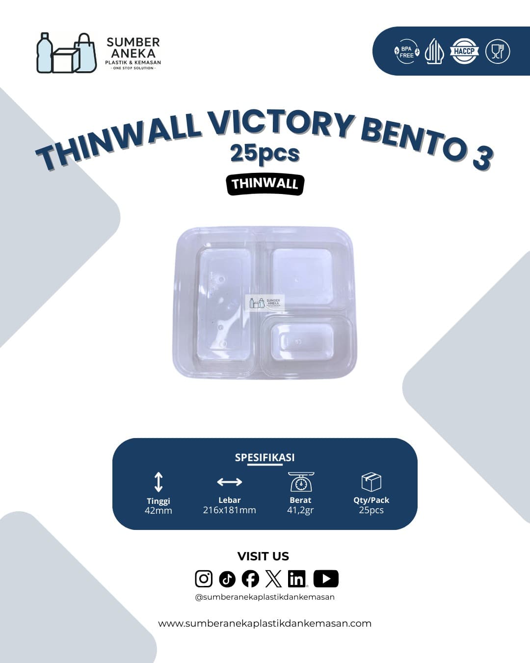 THINWALL VICTORY BENTO 3