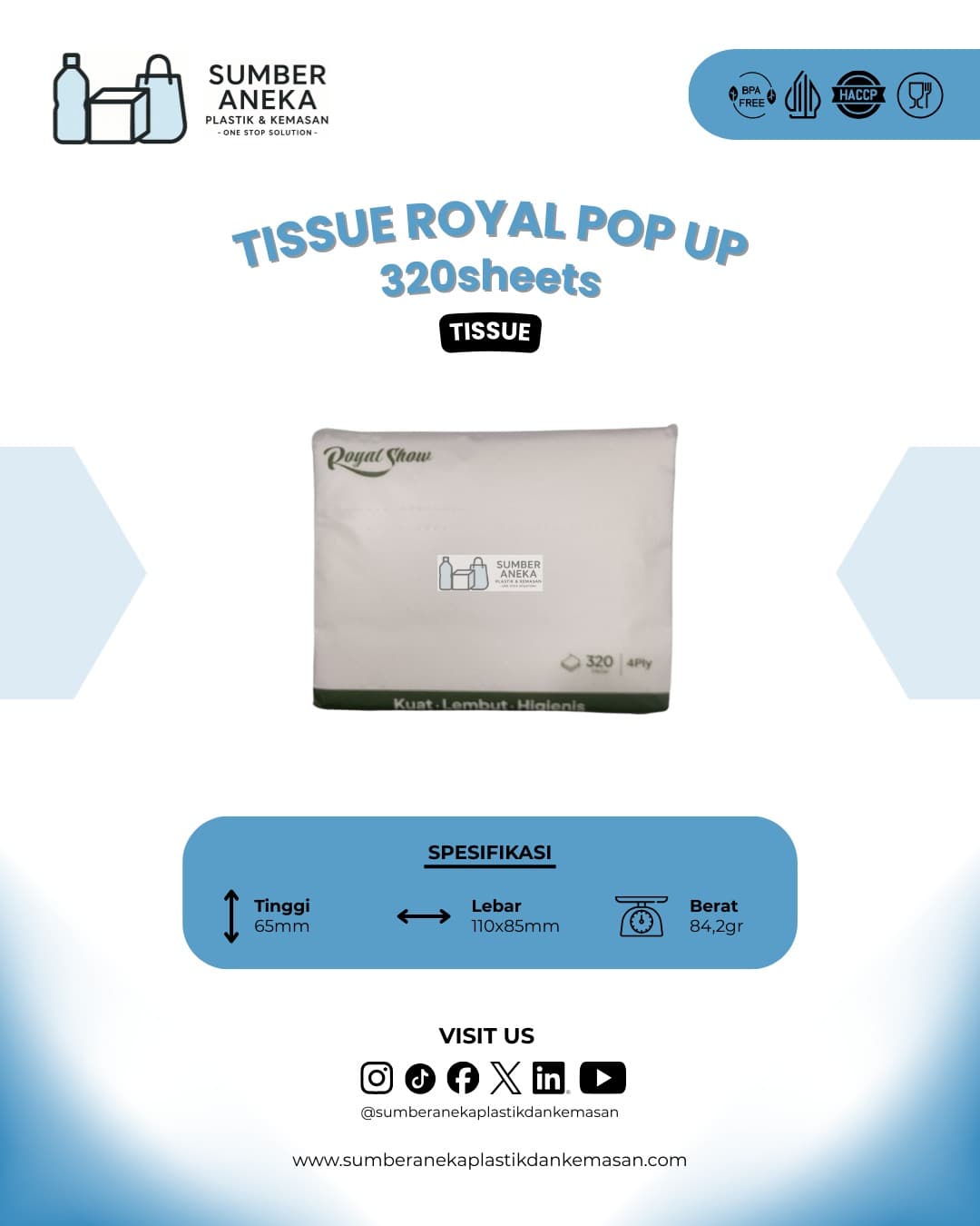 TISSUE ROTAL POP