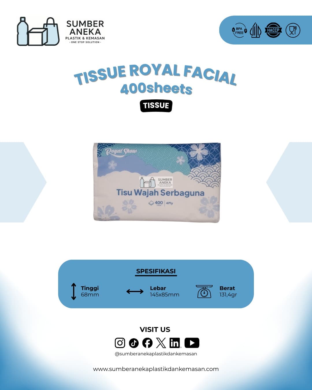 TISSUE ROYAL FACIAL