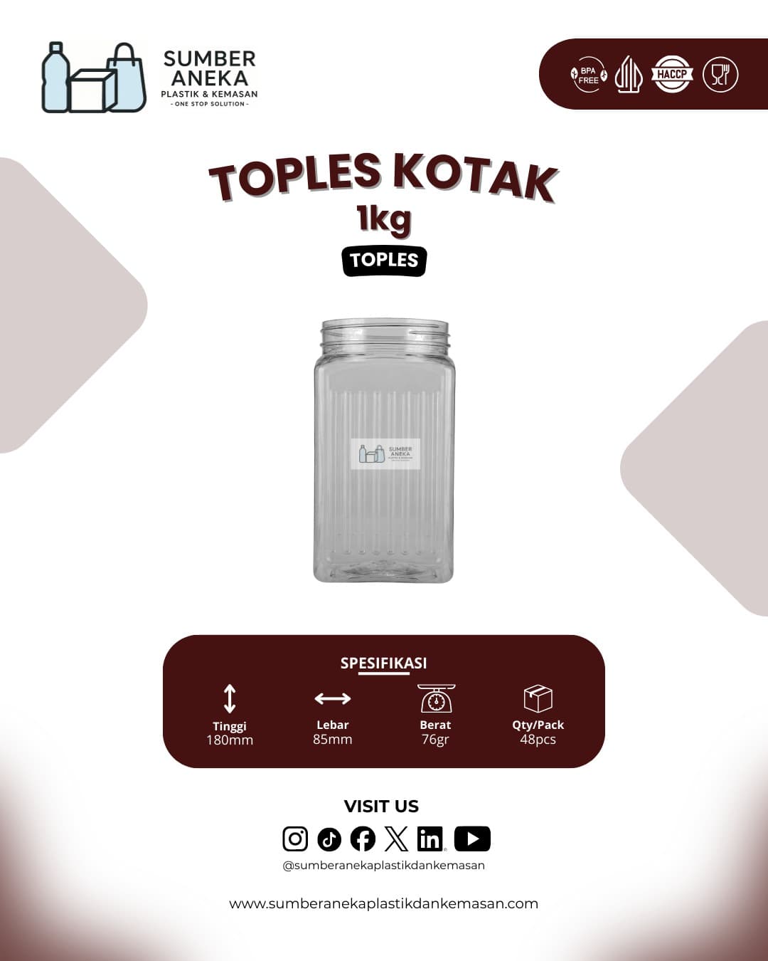 TOPLES KOTAK 1KG