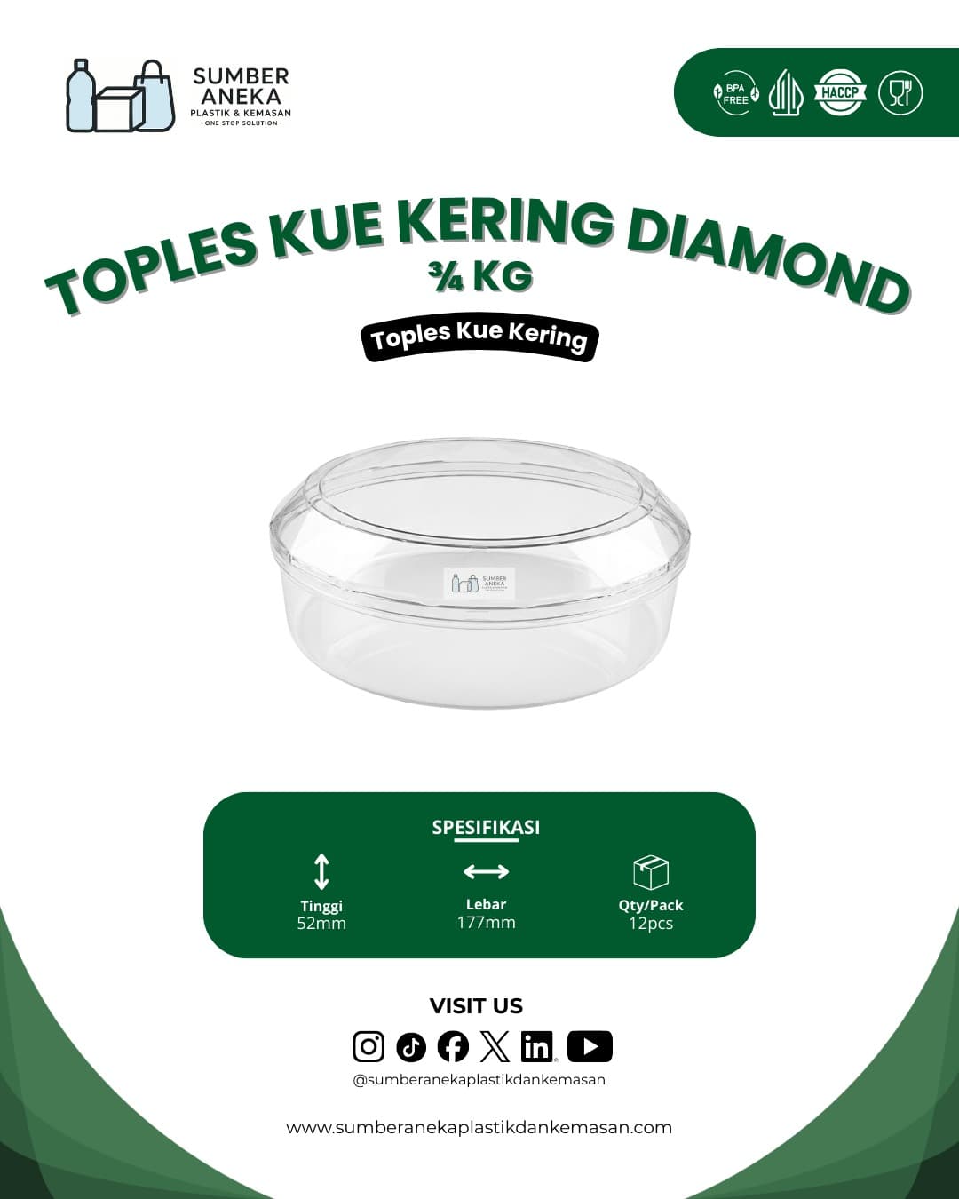 TOPLES KUE KERING DIAMOND