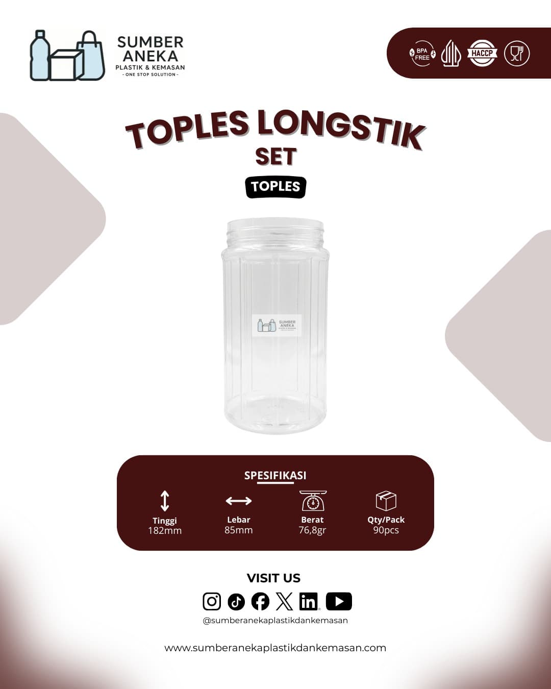 TOPLES LONGSTIK SET