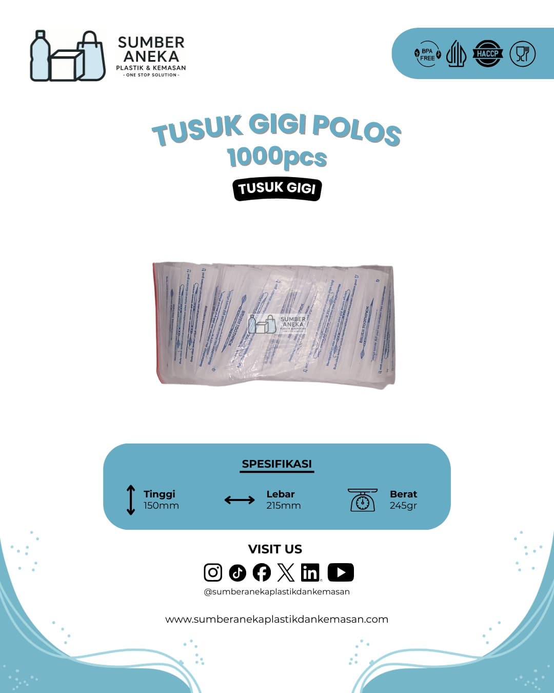 TUSUK GIGI POLOS