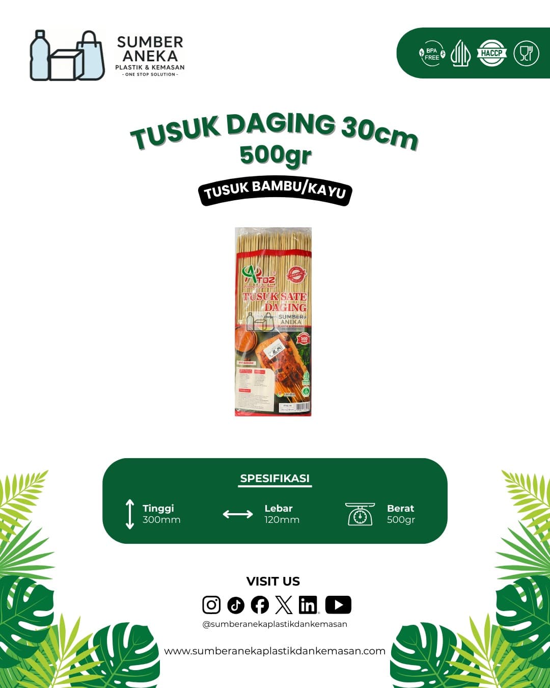 TUSUK DAGING 30CM