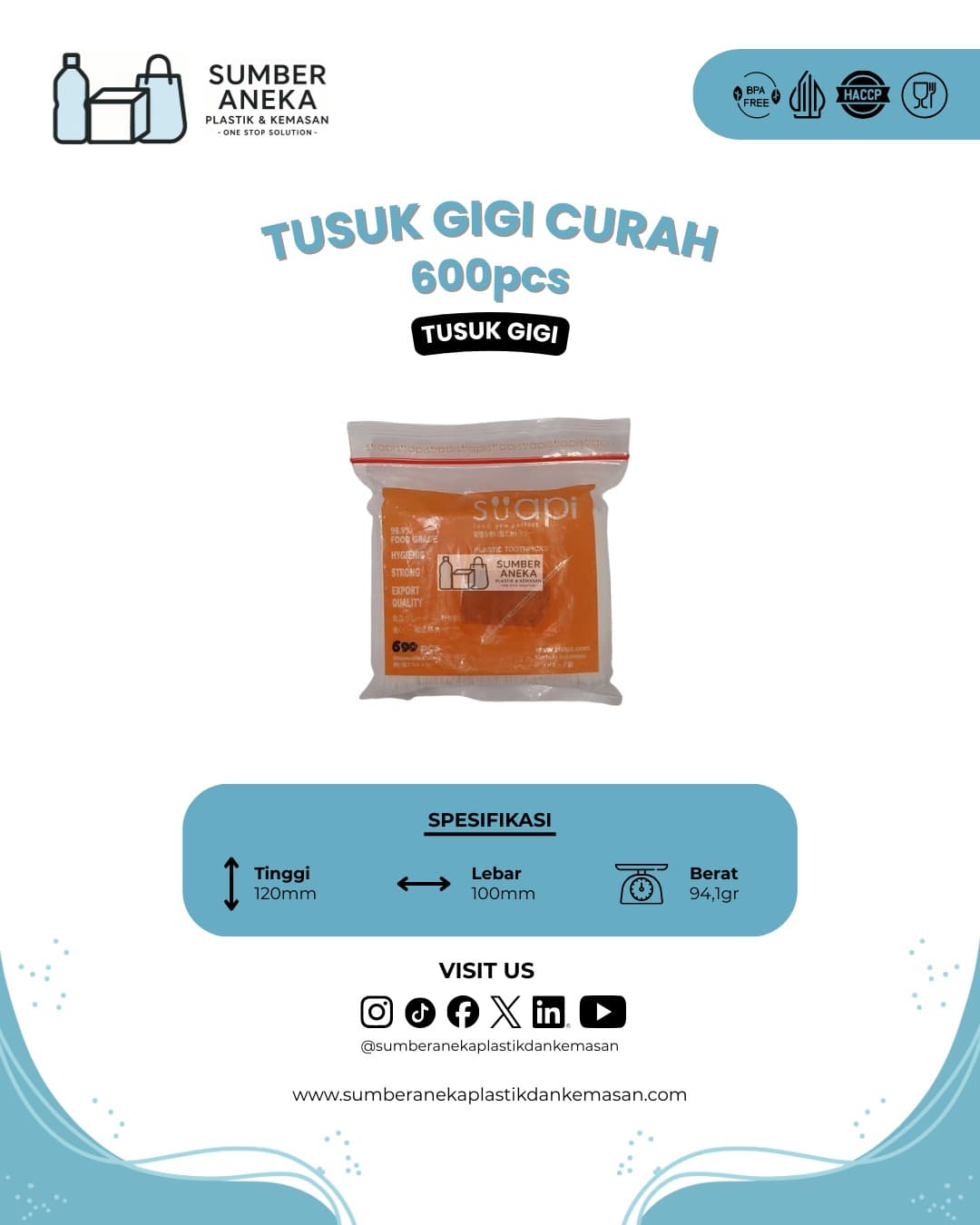 TUSUK GIGI CURAH