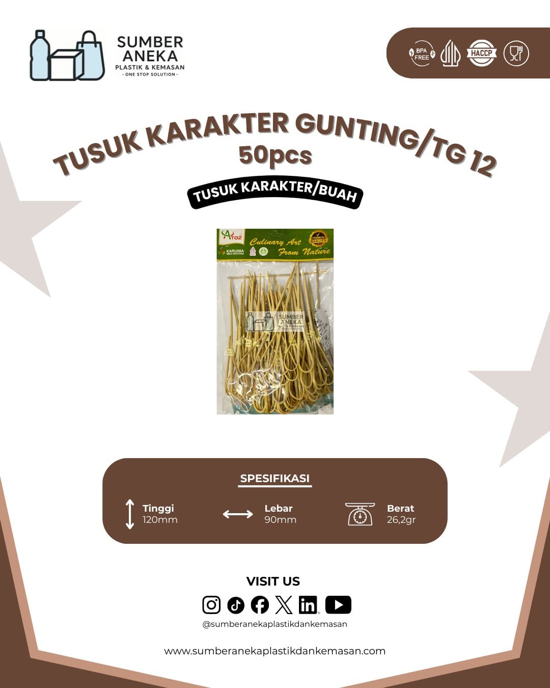 TUSUK KARAKTER GUNTING