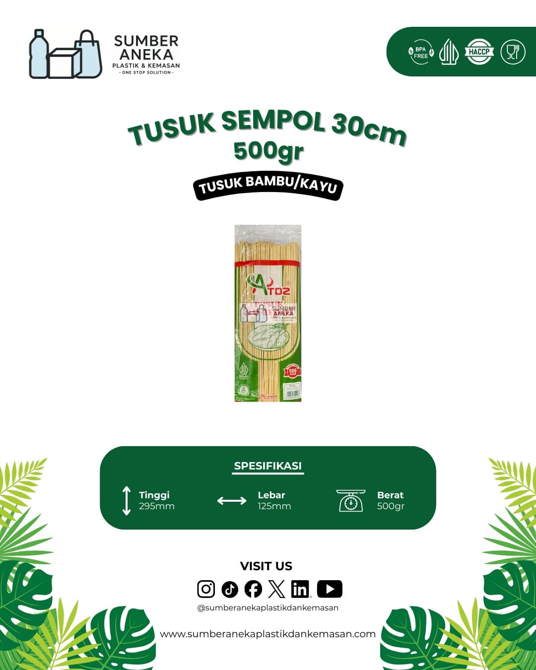 TUSUK SEMPOL 30CM