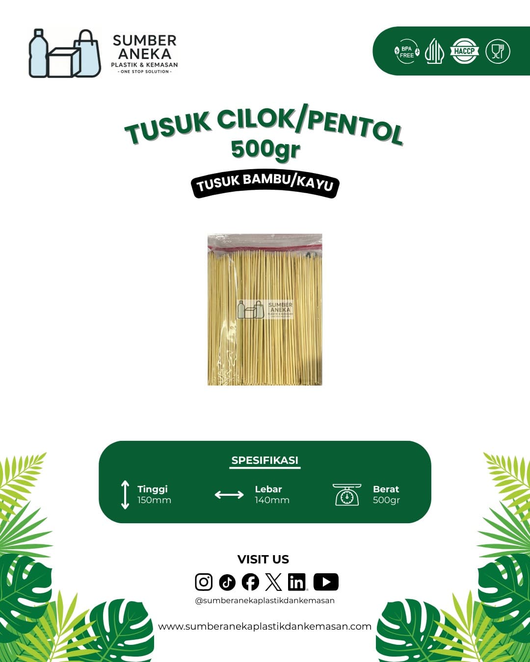 TUSUK CILOK 500GR
